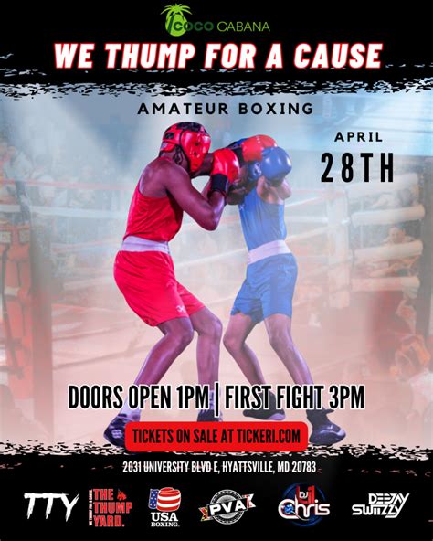 the steel yard boxing|We Thump For A Cause.